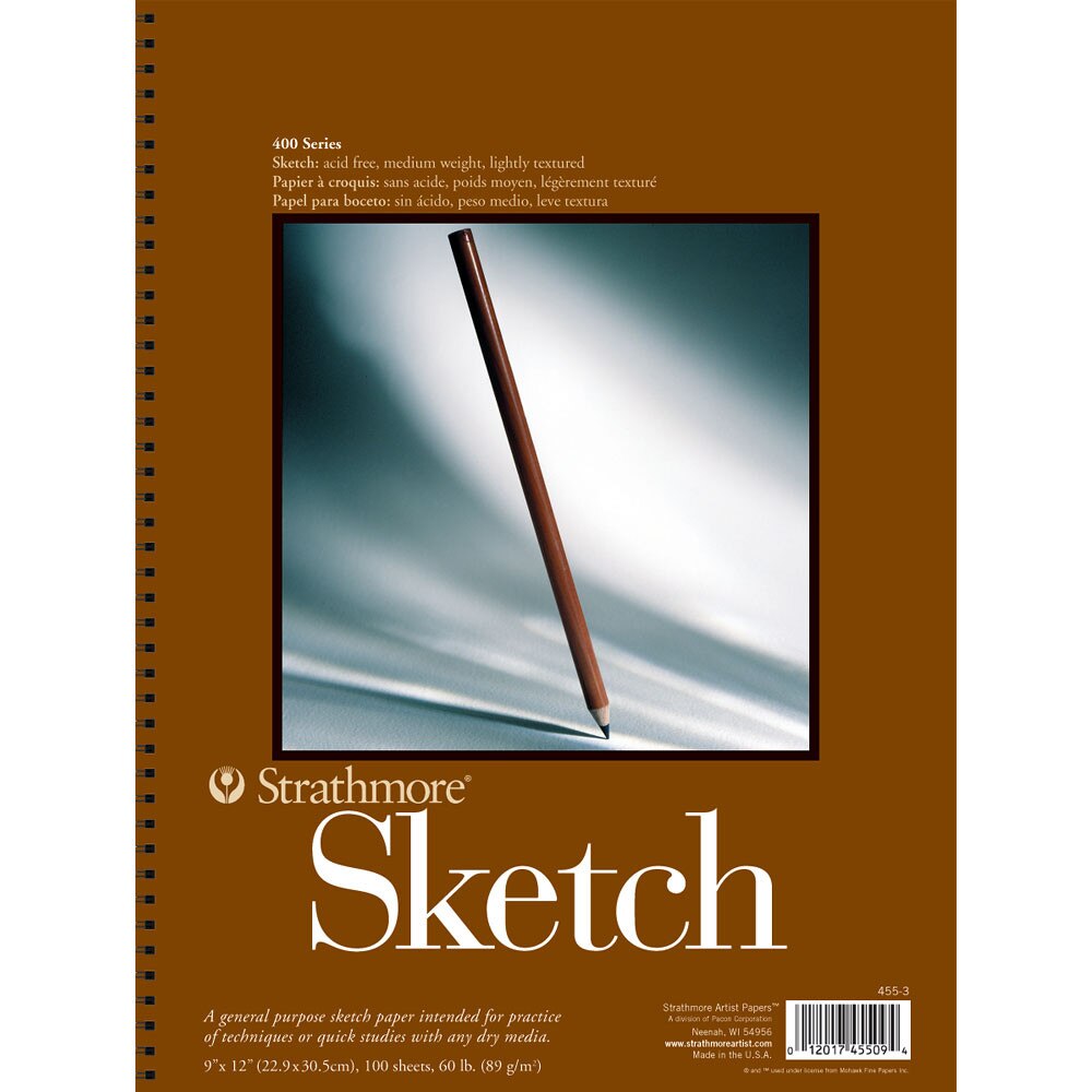 Strathmore 400 Series 60lb Sketch Pad 100 Sheet